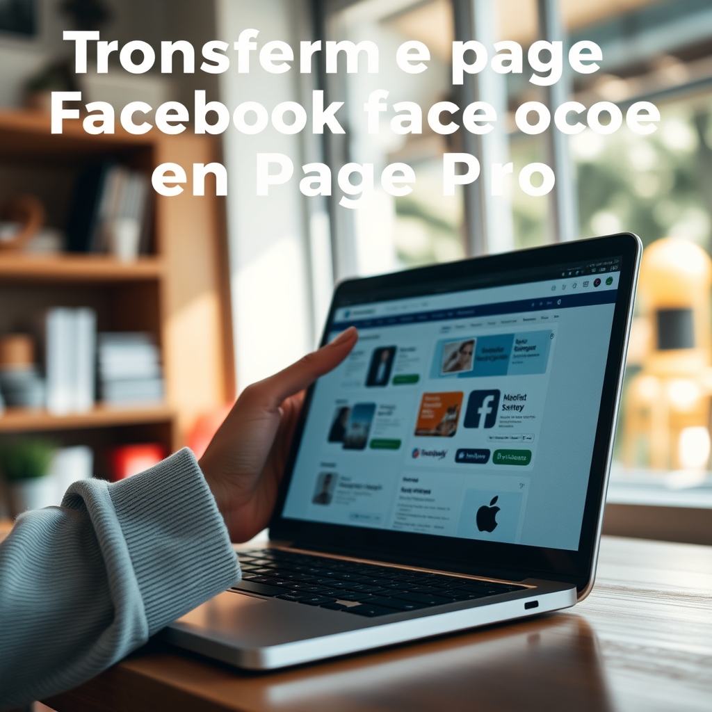 Photo : Transformer page Facebook en page pro : Guide 2026 pour les entreprises